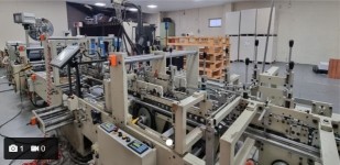 Crashlock carton gluer